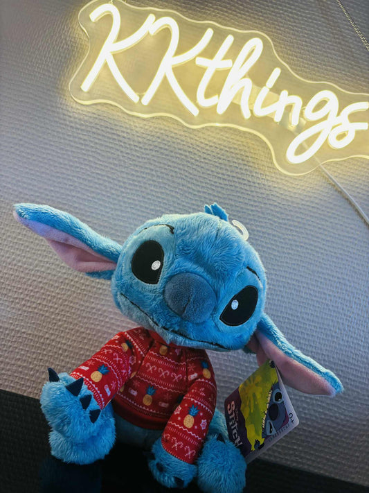 Stitch Disney Plüsche Blau/Rot