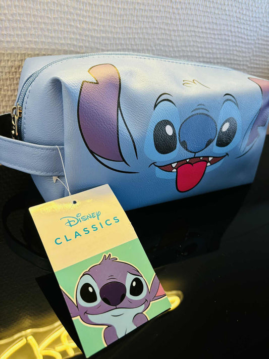 Stich Beauty Tasche Blau