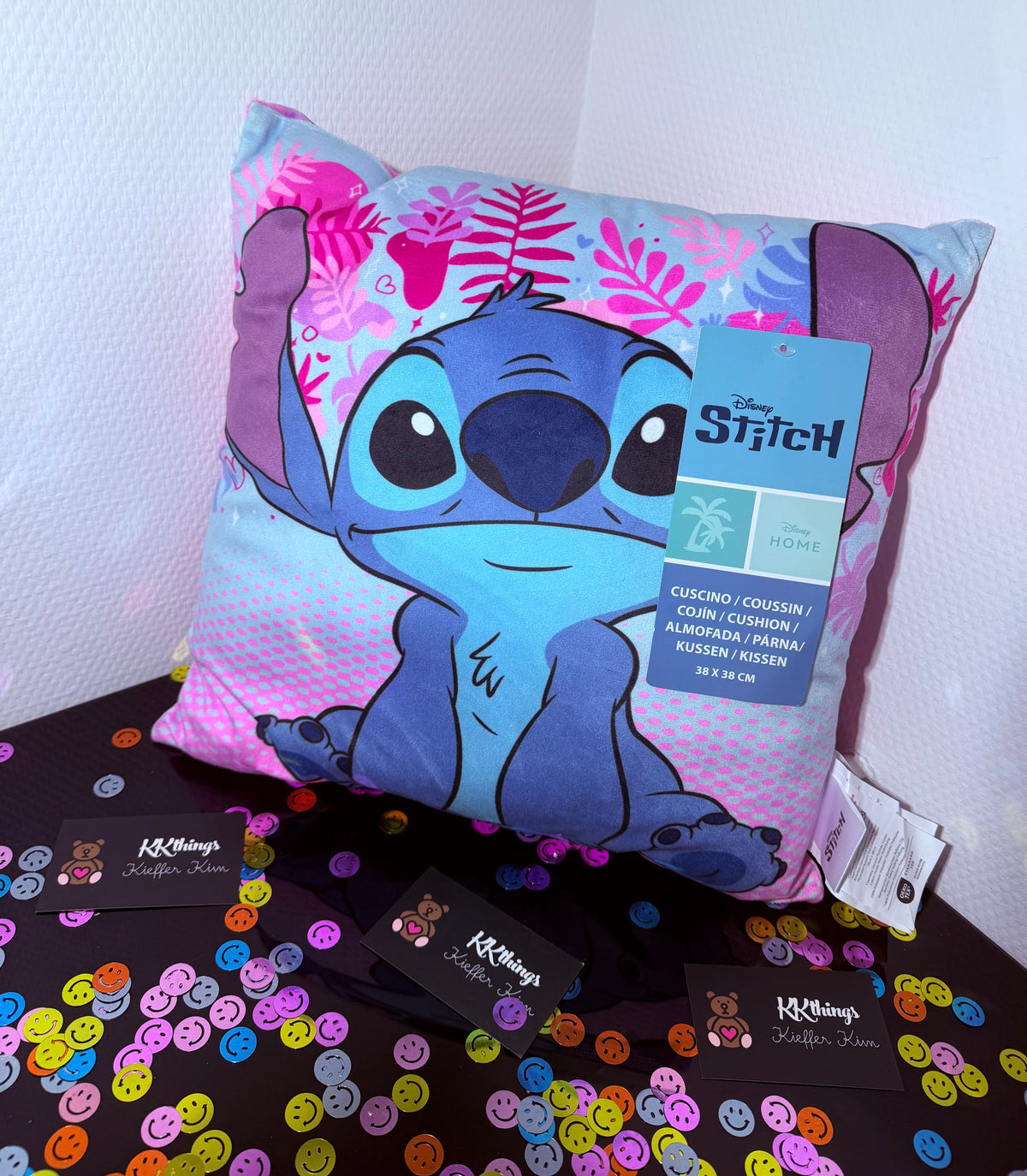 Disney Lilo & Stitch Kissen ~ Pink
