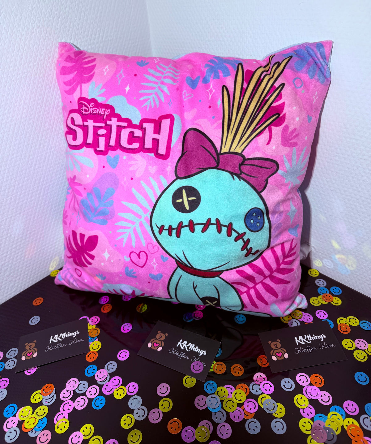 Disney Lilo & Stitch Kissen ~ Pink
