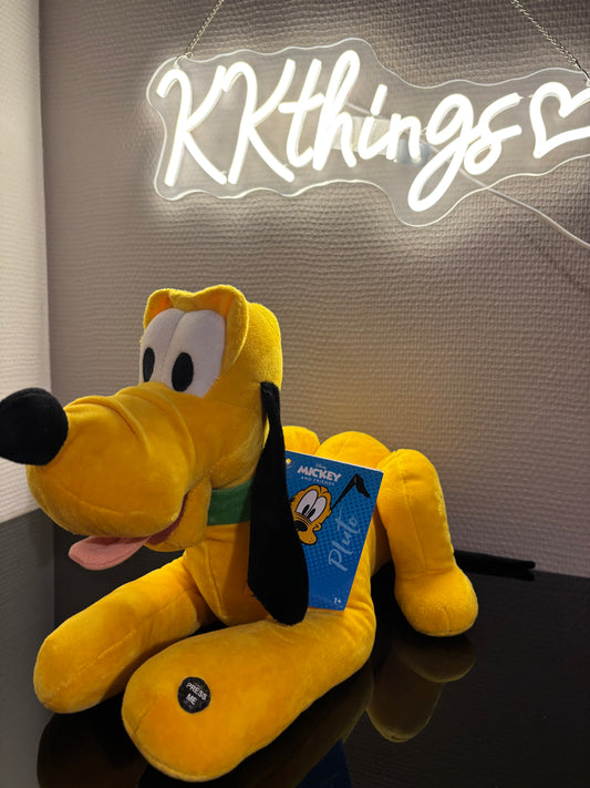 Pluto Disney Plüsche Neu Gelb