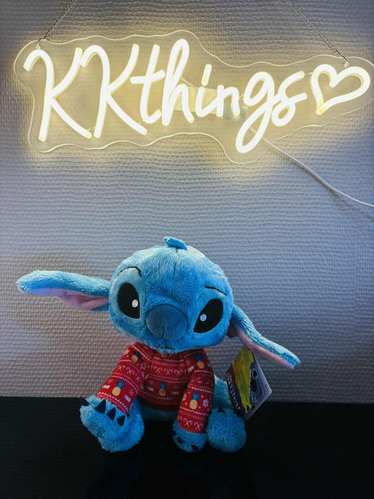 Stitch Disney Plüsche Blau/Rot