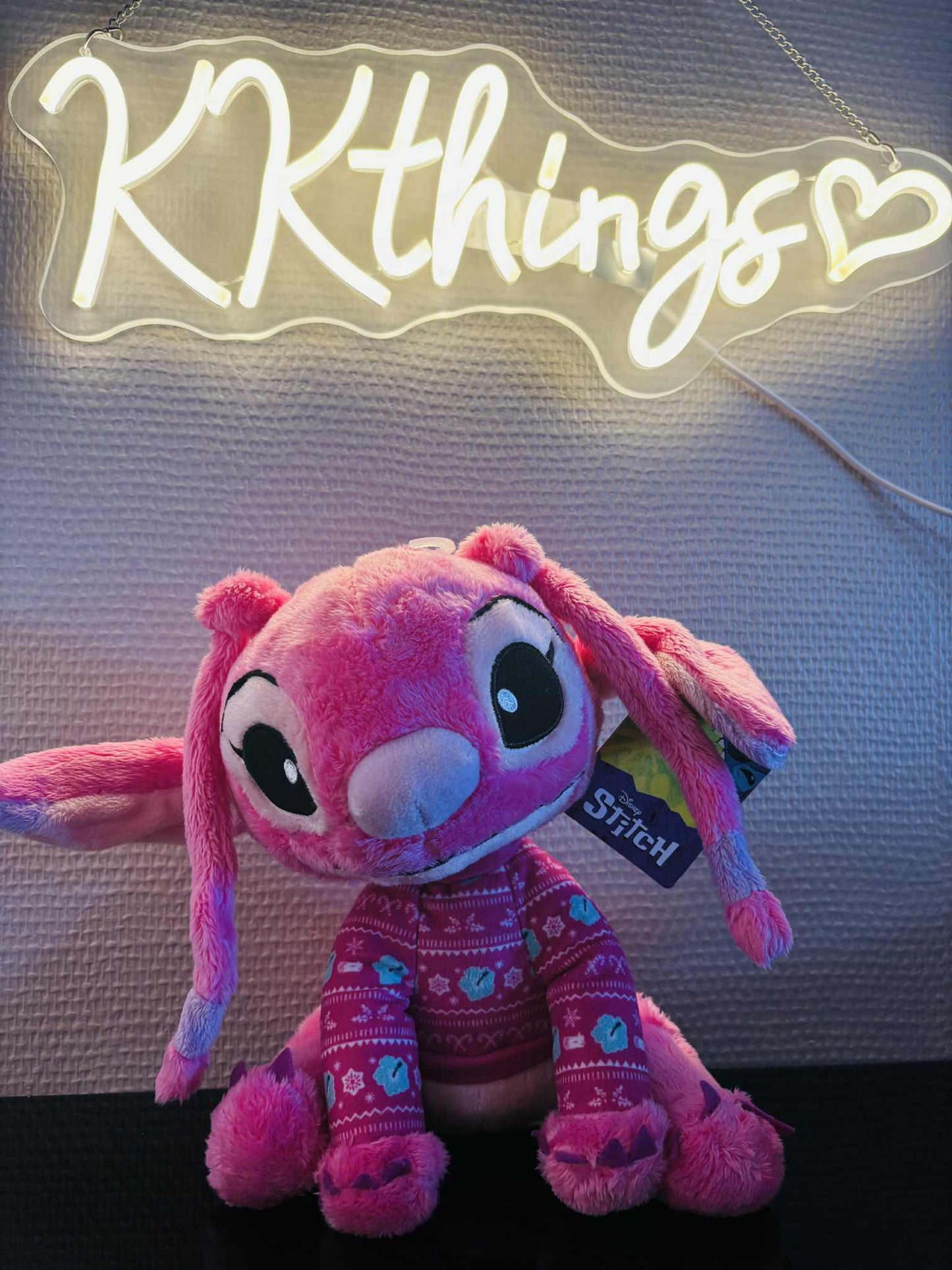 Stitch Angel Disney Plüsche Pink