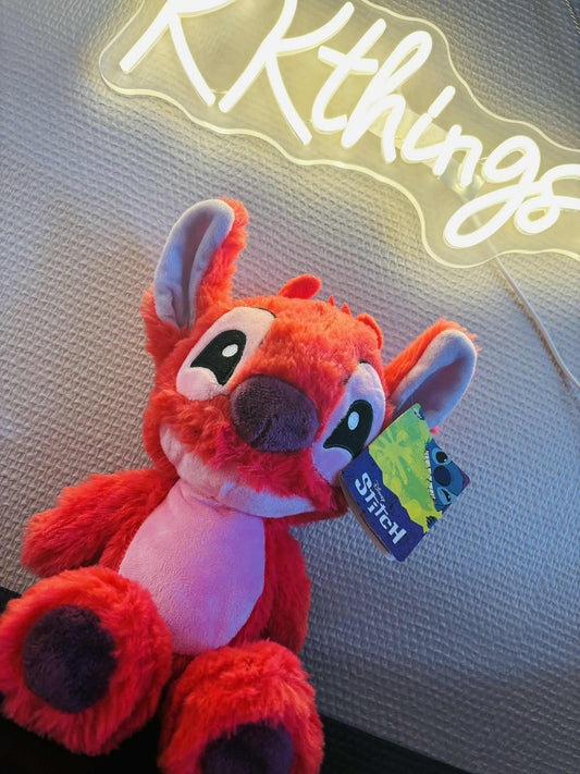 Stitch Disney Plüsche Rot