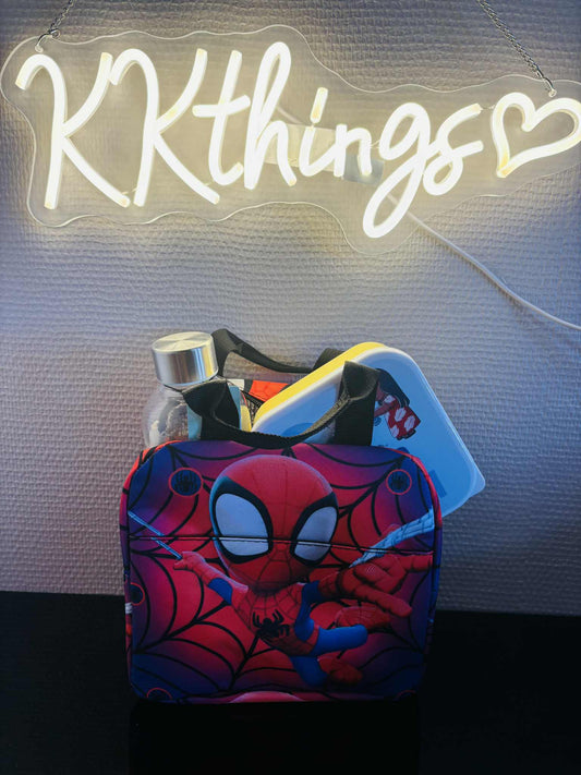 Spidermann Thermo Tasche Rot/Blau